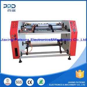 Cling film perforating dot rewinder machine