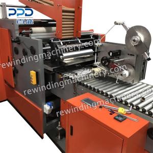 Fully Automatic Aluminium Foil Rewinder With Auto Labeling